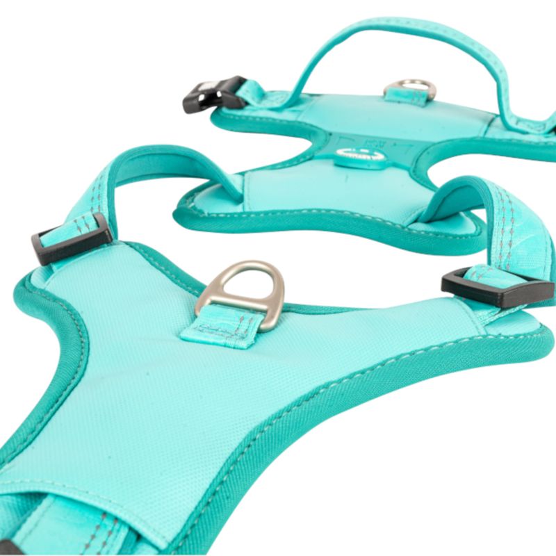 Max & Molly Sports Harness Matrix 2.0 - Turquoise Size S: 44 - 55cm Chest Circumference