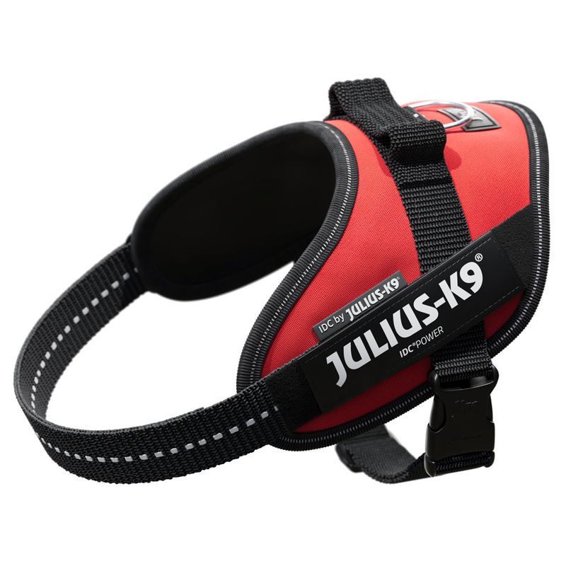 JULIUS-K9 IDC® Power Harness - Red Size S: Chest circumference 49 - 67 cm