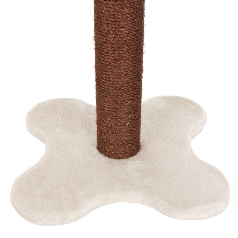 Coco Palm Scratching Post Brown / Cream