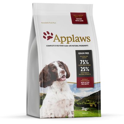 Applaws Adult Small & Medium Breed - Chicken with Lamb 7.5kg