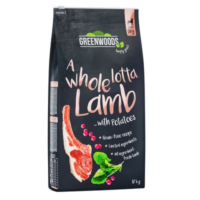 Greenwoods Lamb with Potatoes, Spinach & Cranberries 12kg