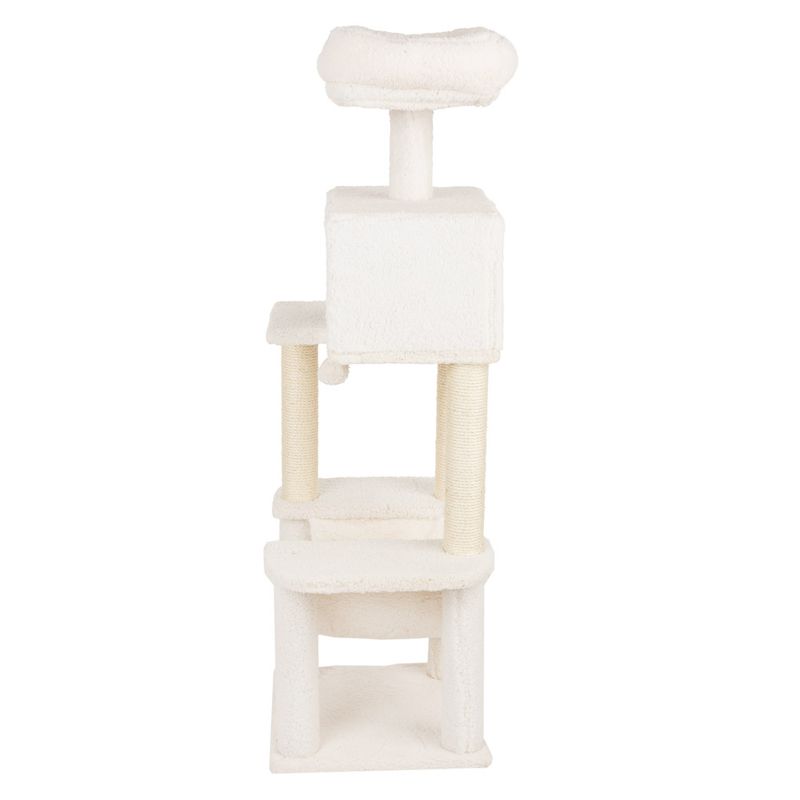 La Digue II Cat Tree Wool White