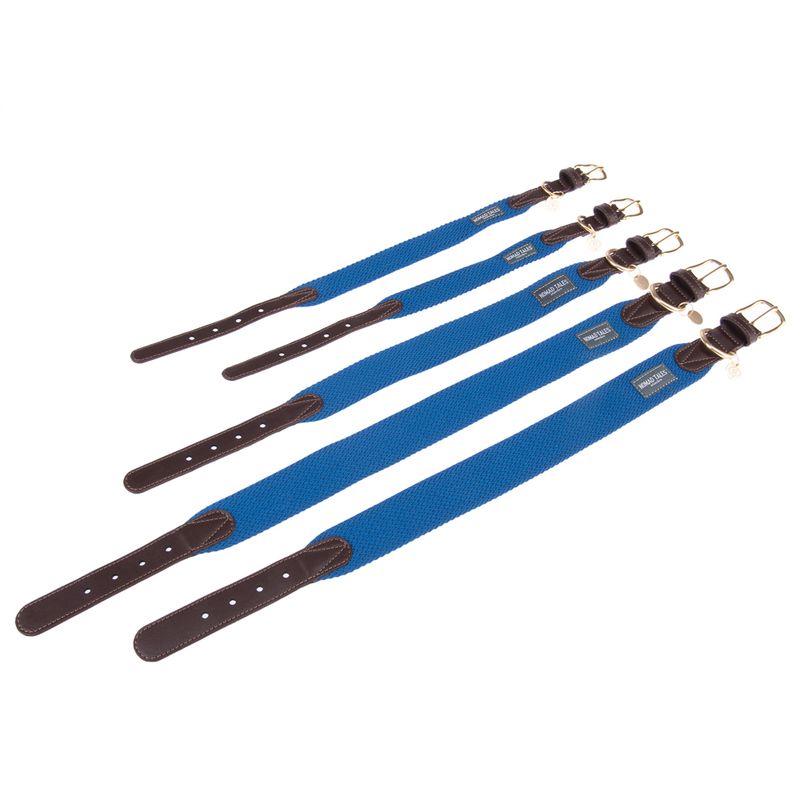 Nomad Tales Bloom Necklace, sapphire Size XL: approx. 52 - 58 cm neck circumference, W 38 mm