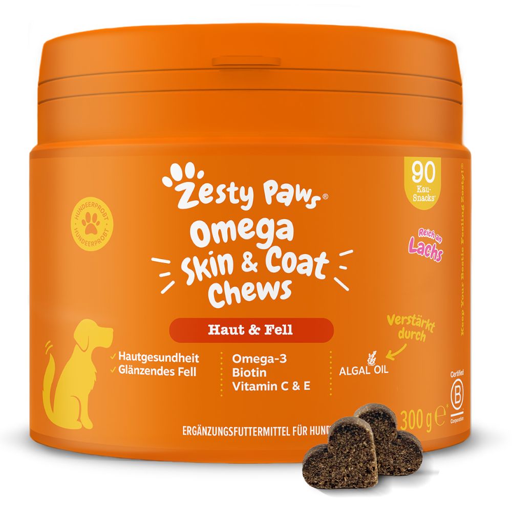 Zesty Paws Omega Skin & Coat Salmon 90 Chews