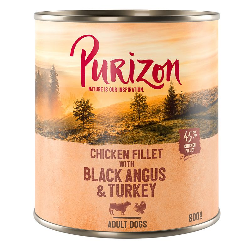 Purizon Adult Mixed Packs 6 x 800g Adult Mixed Pack: 4 Varieties