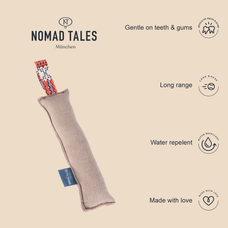 Nomad Tales Calma Chewing Stick Dog Toy approx. 21 x 6 x 3.5 cm (L x W x H)