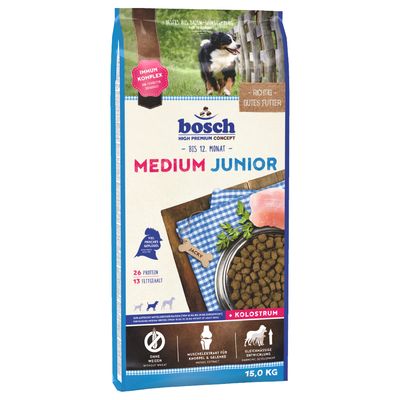 bosch Junior Medium Dry Dog Food 15kg