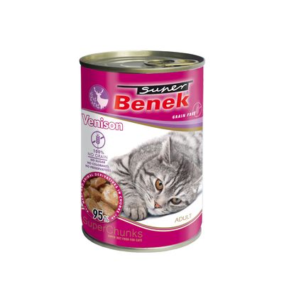 Super Benek grain-free chunks Saver Pack 20 x 415 g Veal in sauce