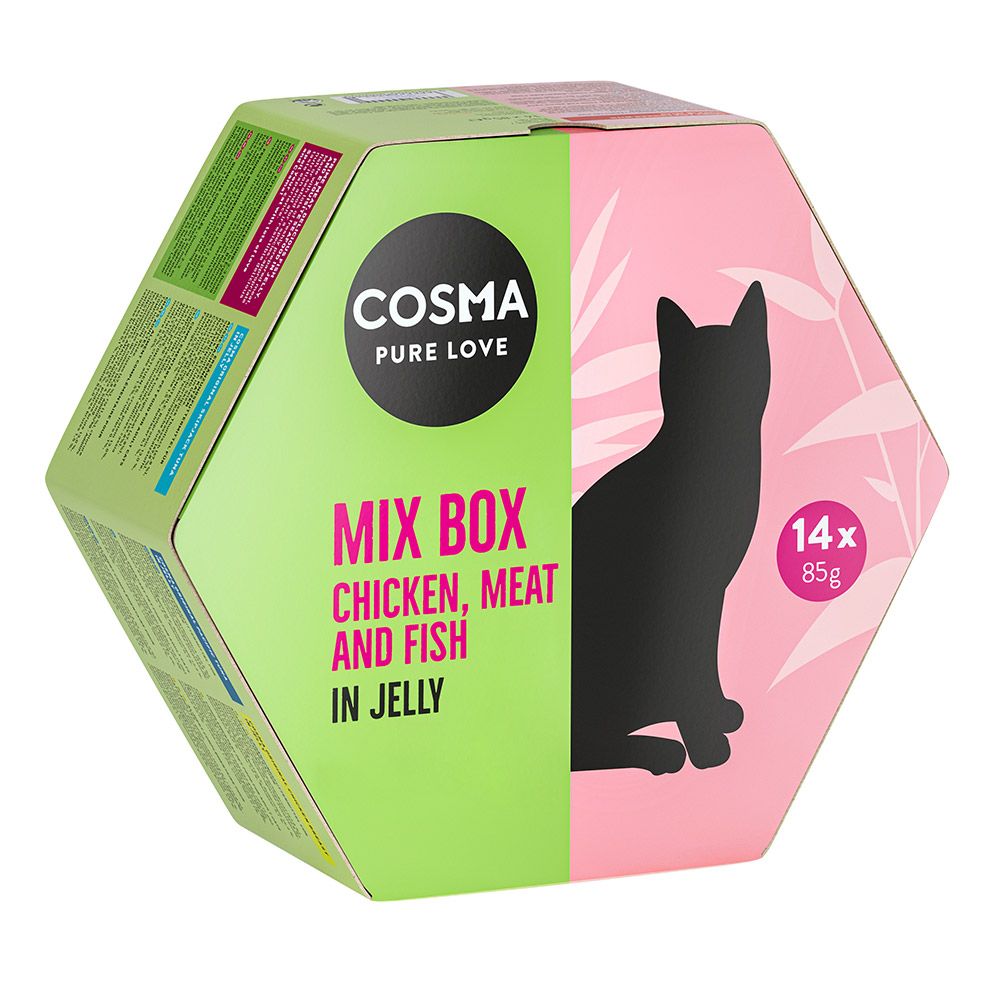 Cosma Mix Box 14 x 85g (10 Varieties)