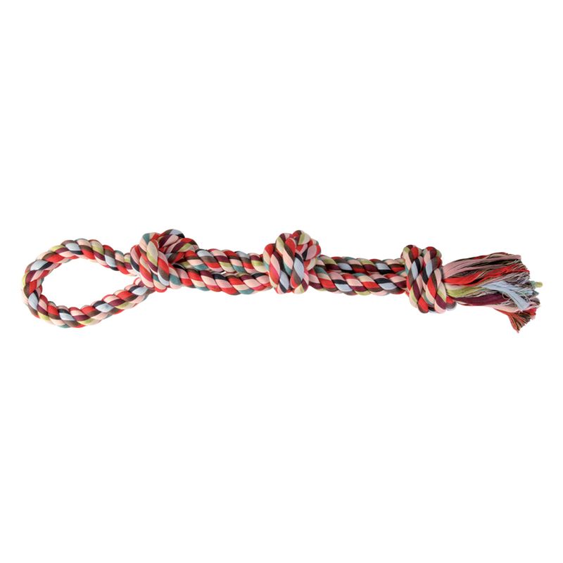 Trixie Multi-Coloured Play Rope 60cm, 500g