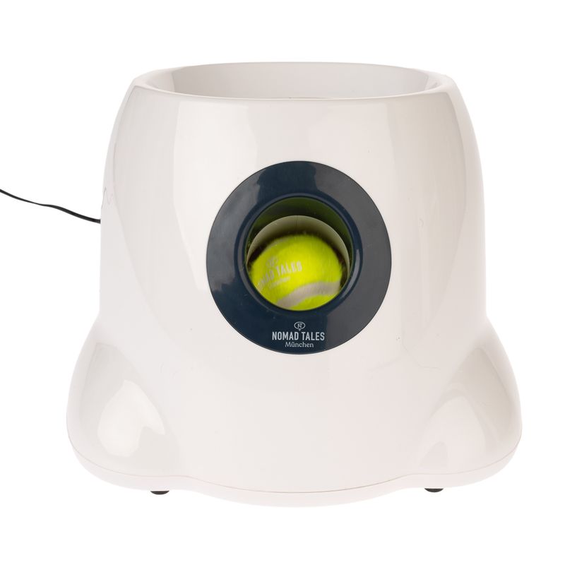 Nomad Tales Bloom Automatic Tennis Ball Launcher Mini: 26 x 27 x 21 cm (L x W x H)