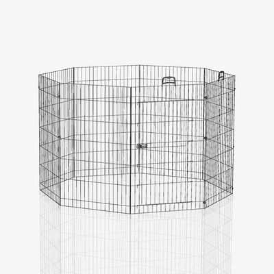 Ferplast 8-sided Metal Run Size L: 8 Elements, each 57 x 91.5 cm (L x W)