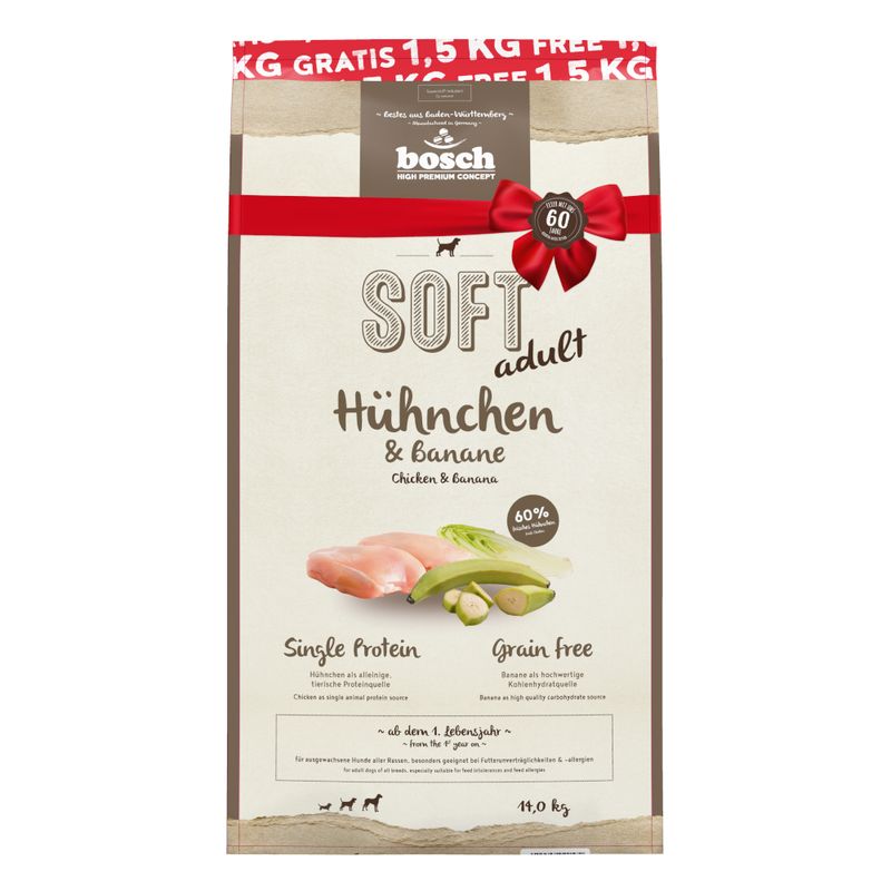 bosch Soft Chicken & Banana HPC Dry Dog Food 2.5kg