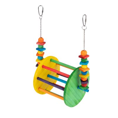 TIAKI Ferris Wheel Bird Swing Size S: 20 x 15 x 6.3cm (L x W x H)