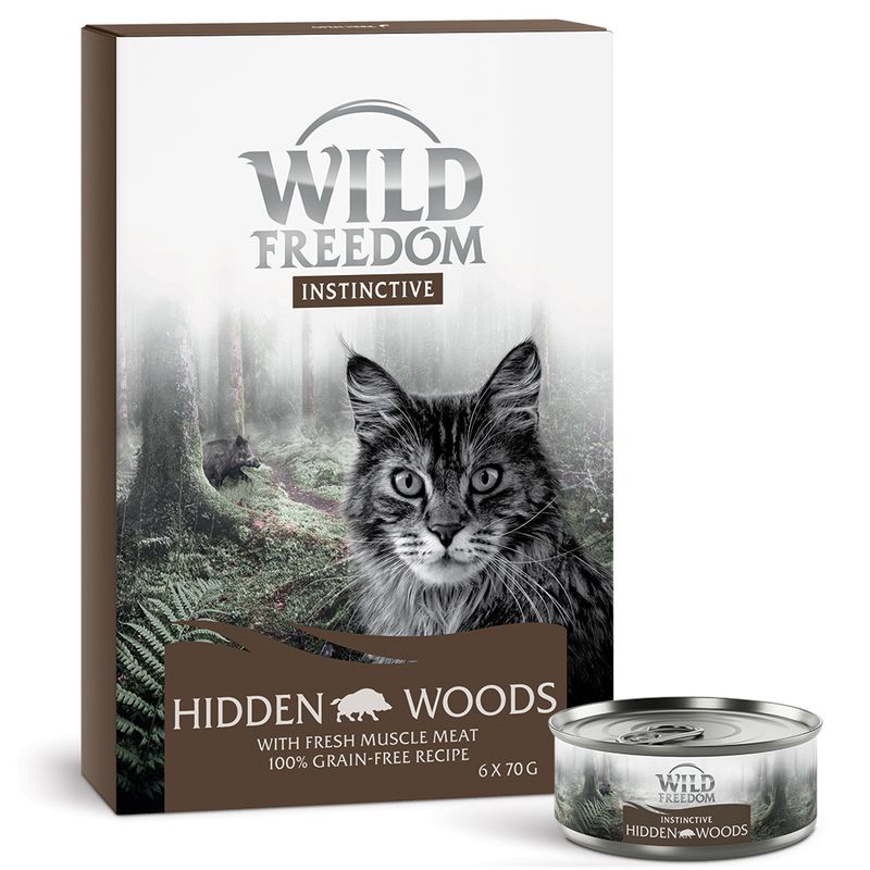 Wild Freedom Instinctive Adult 6 x 70g Misty Mountains Mixed Pack