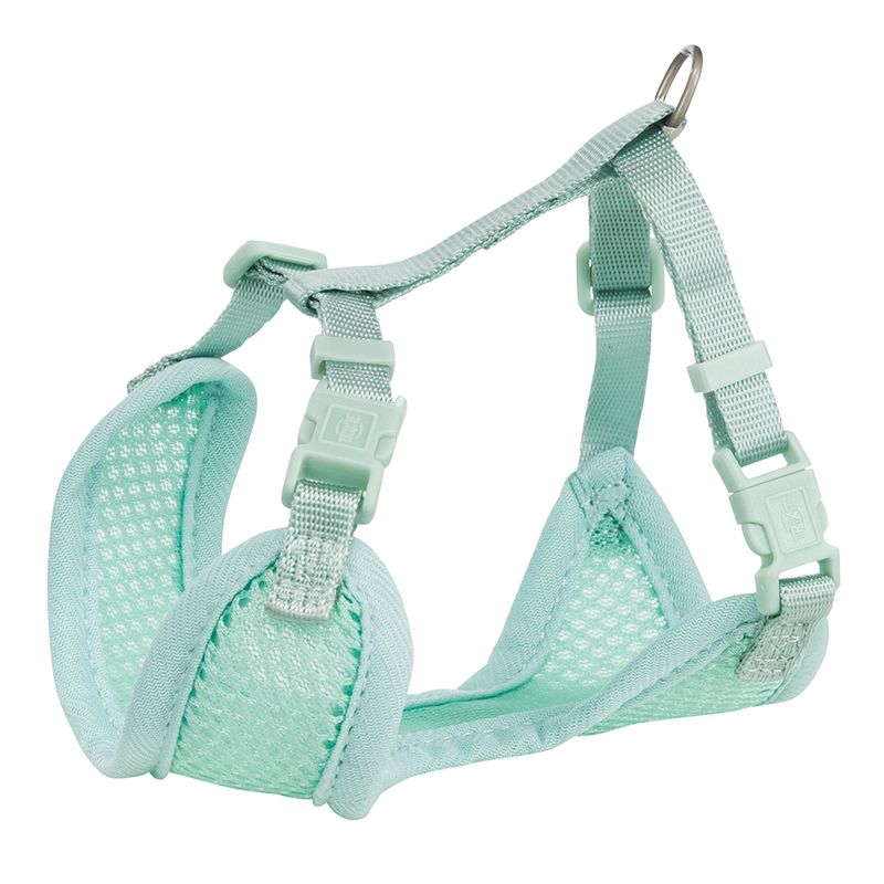 Trixie Junior Soft Puppy Harness with Lead Light Grey