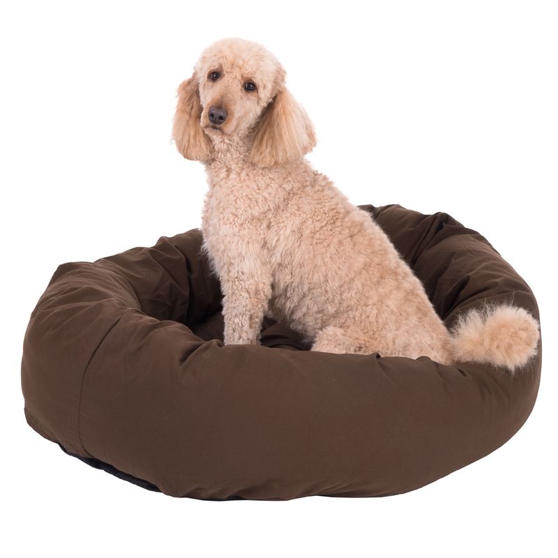 Cosy Mocca Dog Bed 110 x 95 x 20cm (L x W x H)