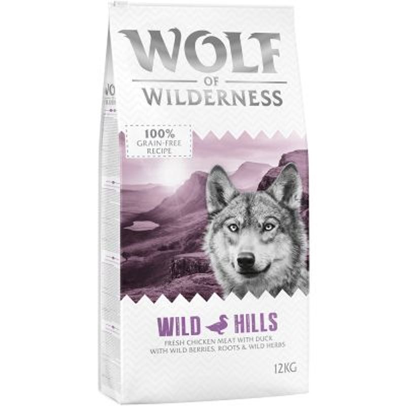 Wolf of Wilderness Trial Pack: Dry & Wet Food Trial Pack I: 12kg + 6x400g Lamb