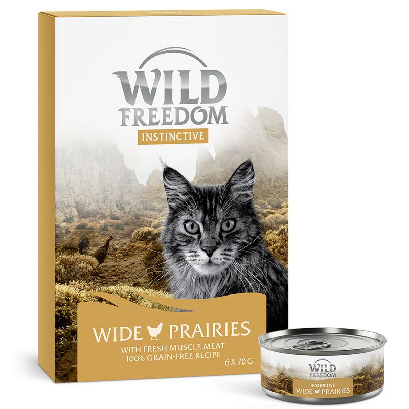 Wild Freedom Instinctive Adult 6 x 70g Misty Mountains Mixed Pack
