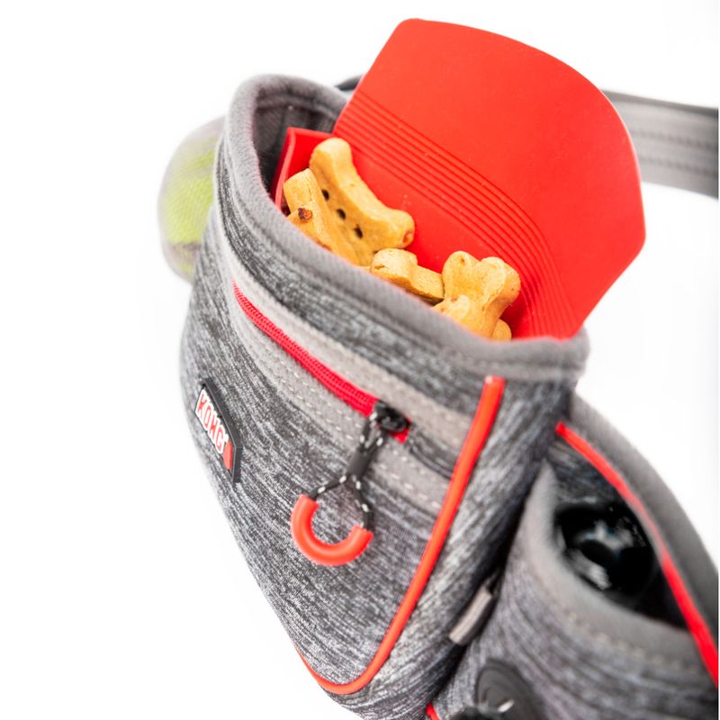 KONG OUTERWEAR Hip Bag Grey Belt adjustable from 86 - 127cm