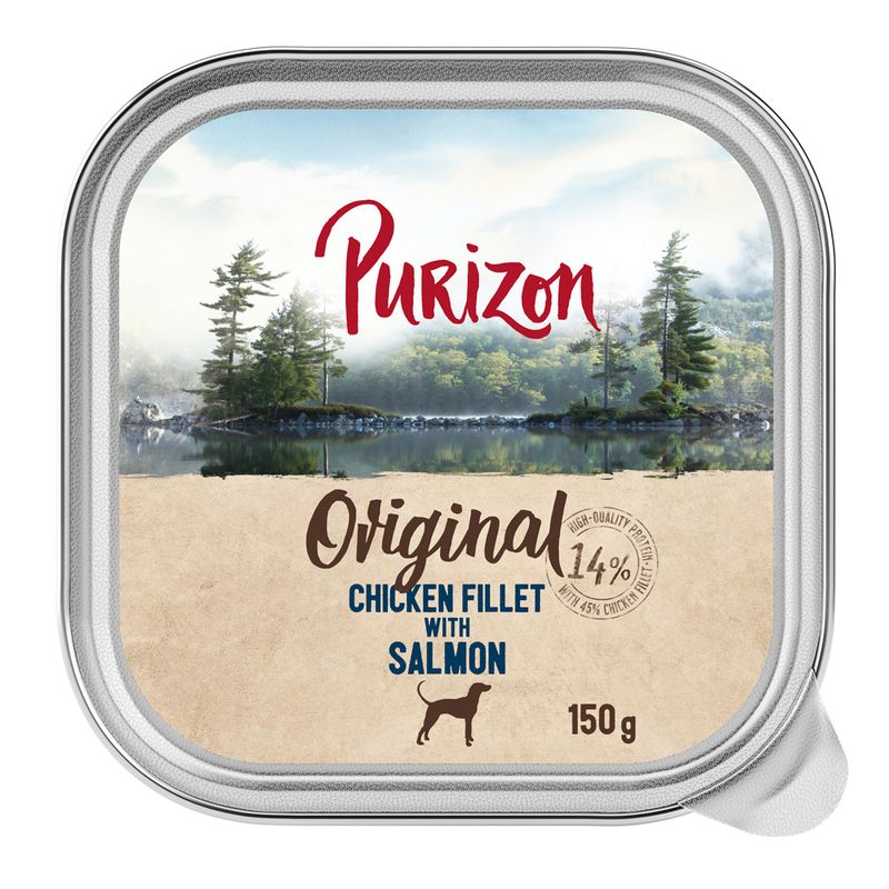 Purizon Original Trays 6 x 150g Chicken Fillet with Salmon