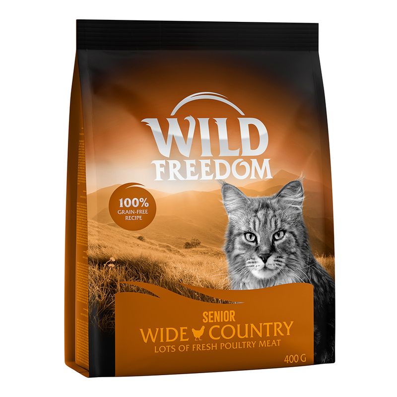 3 x 400g Wild Freedom Dry Cat Food - Try Now! Adult \