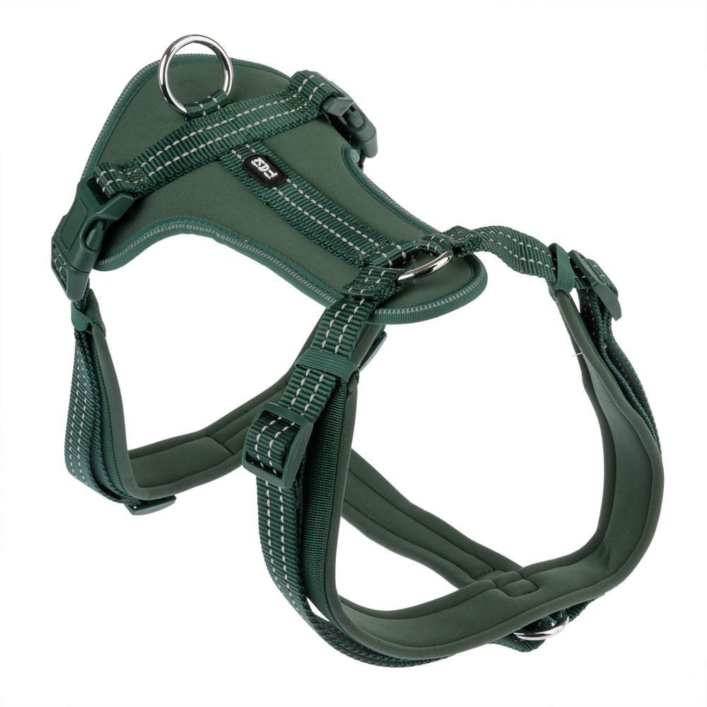 TIAKI Harness Neoprene - Green Size XS: 28 - 42 cm chest circumference