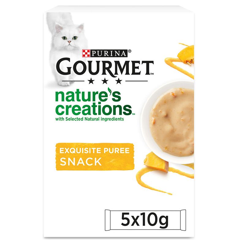 Gourmet Nature's Creations Snack 5 x 10 g Salmon and carrots
