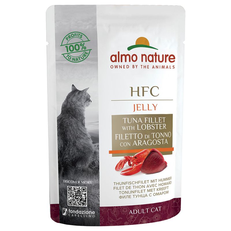 Almo Nature HFC Jelly Pouches 6 x 55g Chicken