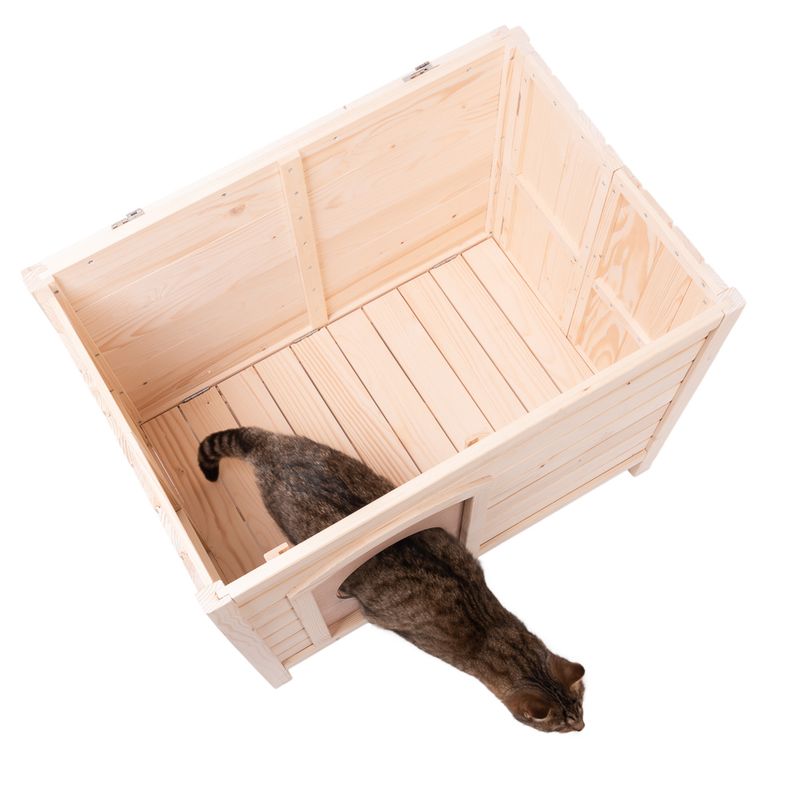 Palazzo Cat House Size S: 51 x 75 x 59 cm (L x W x H)