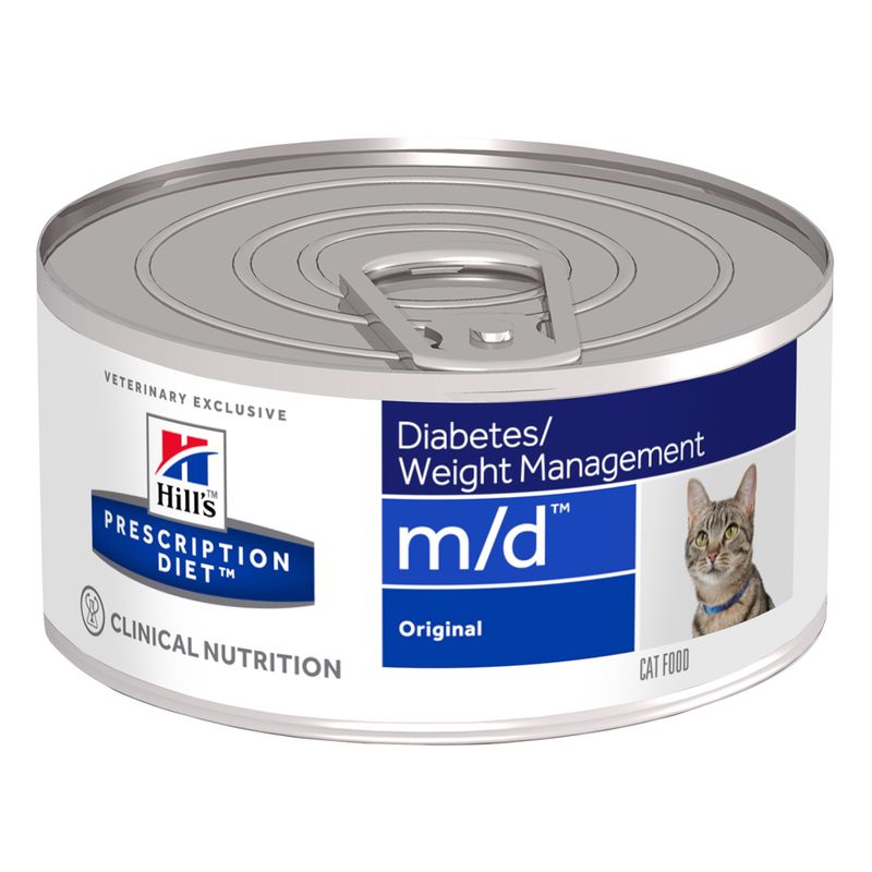 Hill's Prescription Diet Feline m/d Diabetes/Weight Management 12 x 156g Cans
