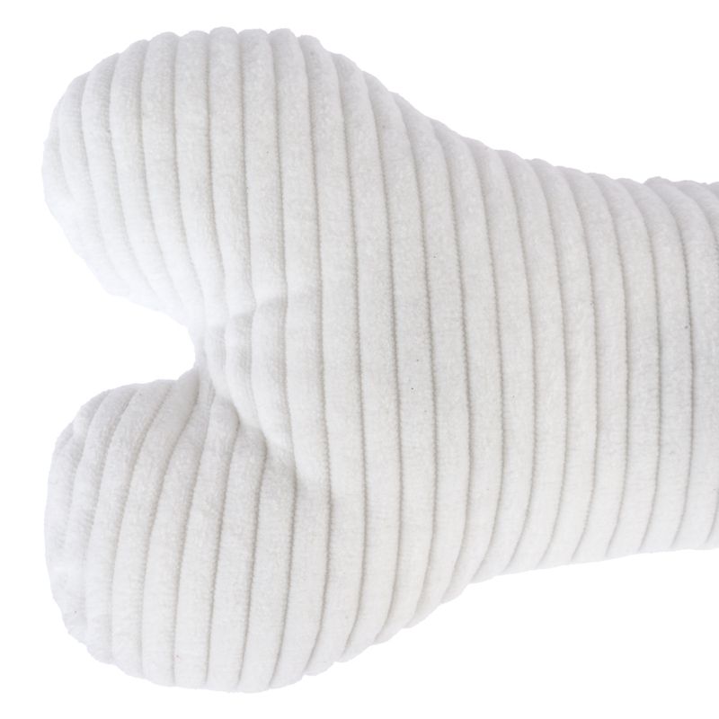TIAKI Plush Bone with L Initial 26 x 12 x 5.5cm (L x W x H)