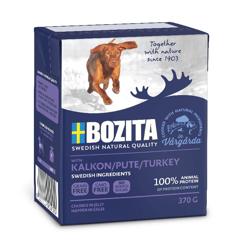 Bozita Chunks in Jelly Saver Pack 12 x 370g Chicken & Rice