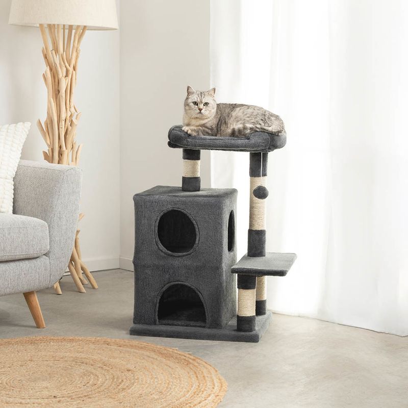 Lionto Scratching Post - 80cm Light Grey