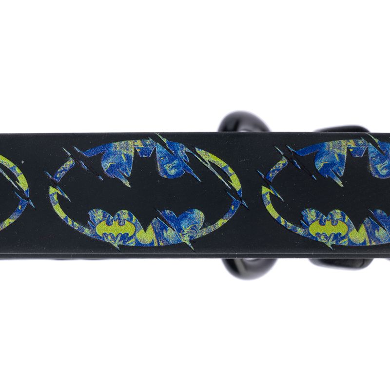 DC Batman Collar - Black Size S: Neck Circumference 25 - 36 cm, Width 20mm