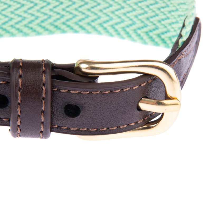 Nomad Tales Bloom Collar, mint Size XS: 30 - 36 cm neck circumference, W 25 mm