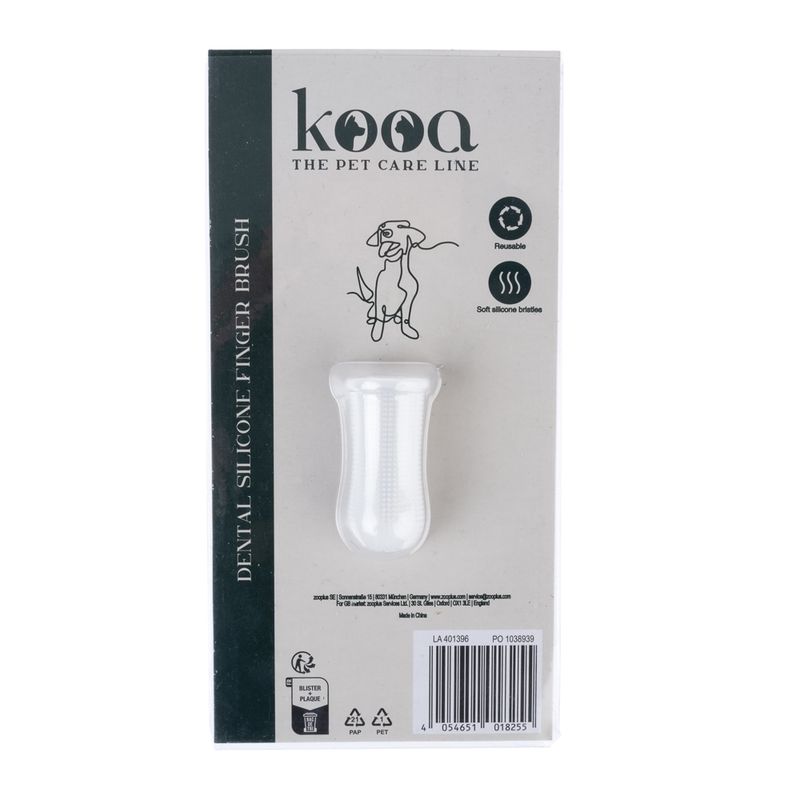 kooa Silicone Dental Care Finger 5cm (L), 1 finger