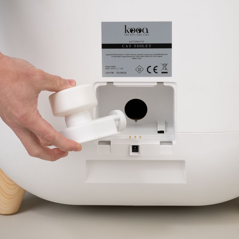 kooa Automatic Litter Box White