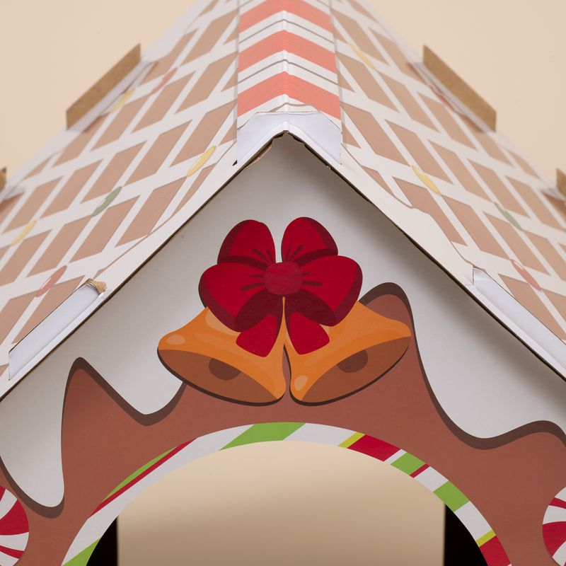 TIAKI Gingerbread House for Cats 37 x 36 x 40.5 cm (L x W x H)