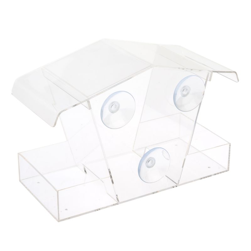 TIAKI bird feeder for the window L 15 x B 11 x H 23 cm