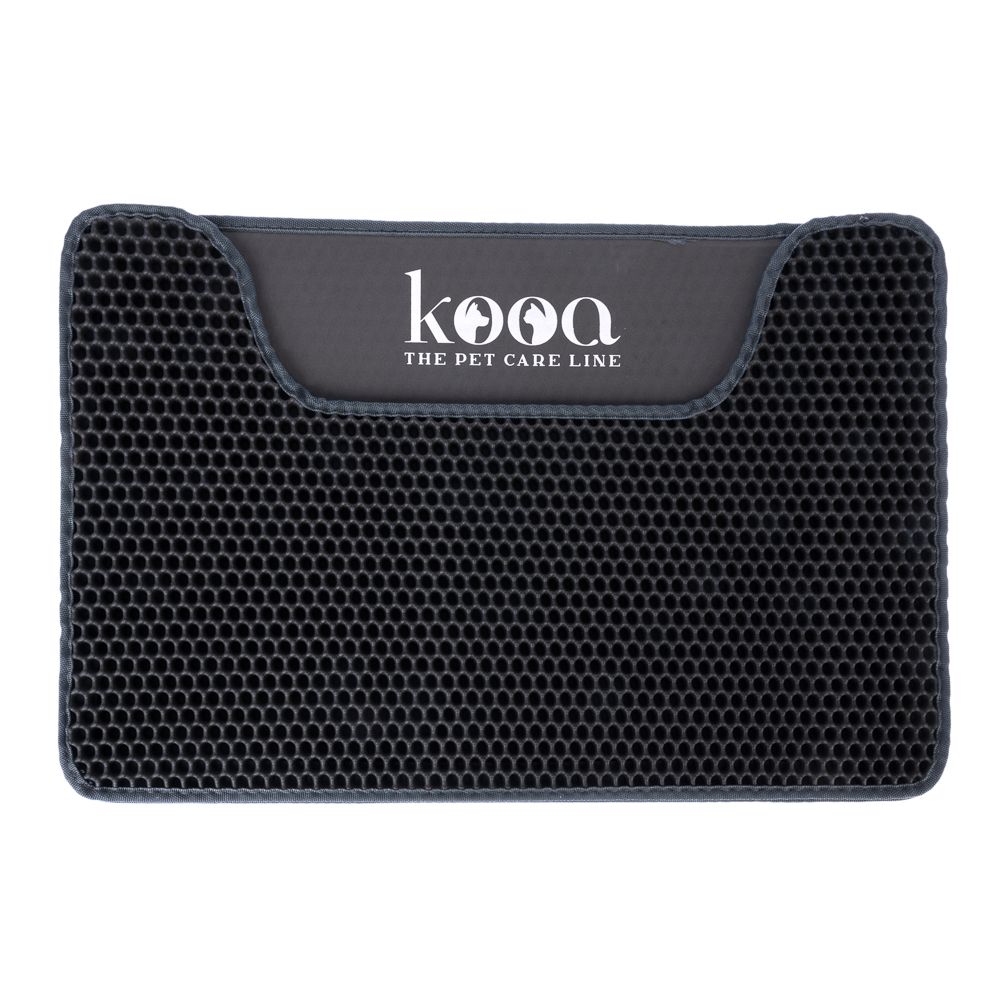 kooa double-layer cat litter mat marshmallow