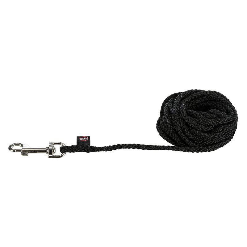 Trixie Round Drag Line - Black Size S–M: 5m (L), 5mm diameter