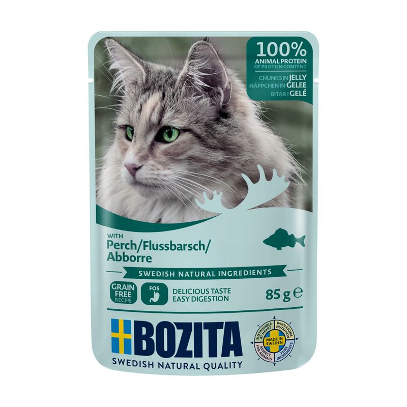 Bozita Chunks in Jelly Pouches 24 x 85g Chicken Liver