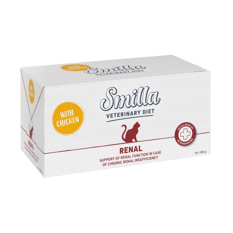 Smilla Veterinary Diet Renal with Beef: 8 x 100g