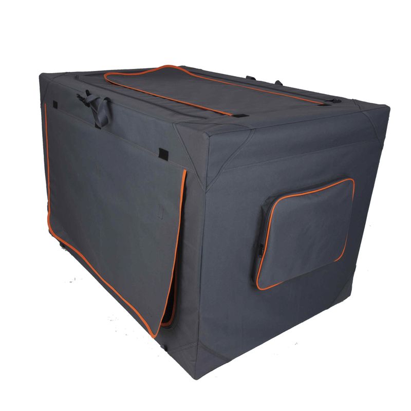 Deluxe Aluminium Folding Nylon Crate L: 91 x 61 x 58 cm (L x W x H)