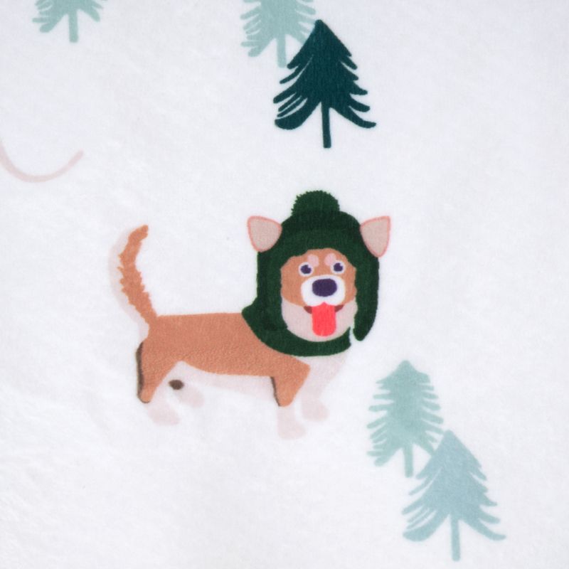 TIAKI Fun Winter Blanket for Dogs Set: Blanket for Dogs & Dog Pawrents