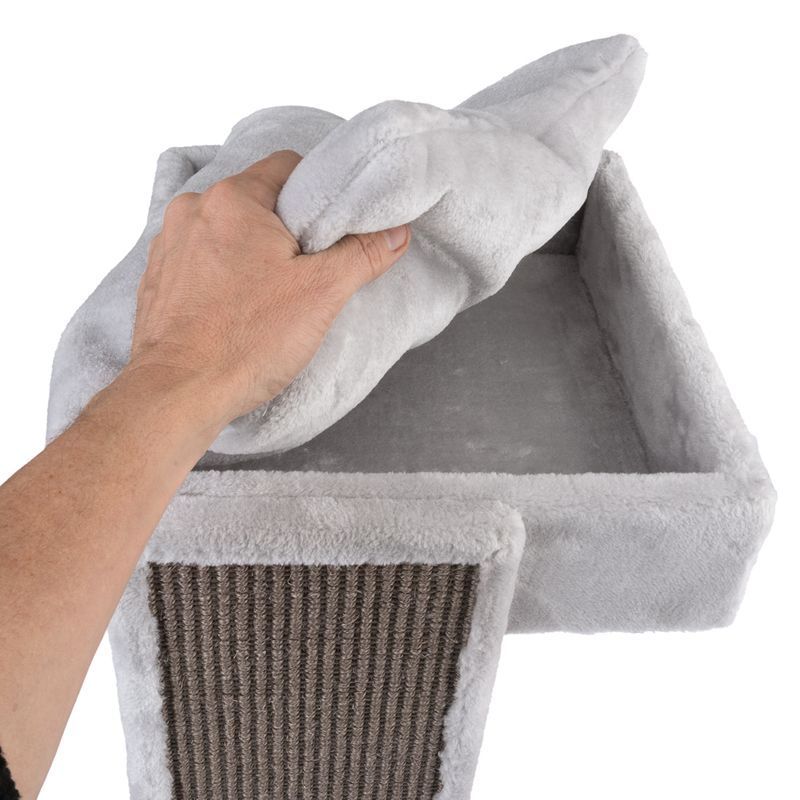 TIAKI Wallie Cuddle Bed for Shelves Grey