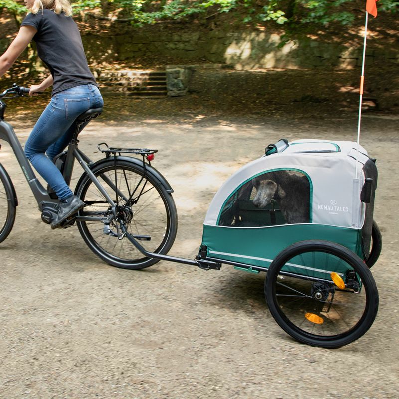Nomad Tales Spirit Bike Trailer for E-Bikes 145 x 84 x 103 cm (L x W x H), up to 45kg