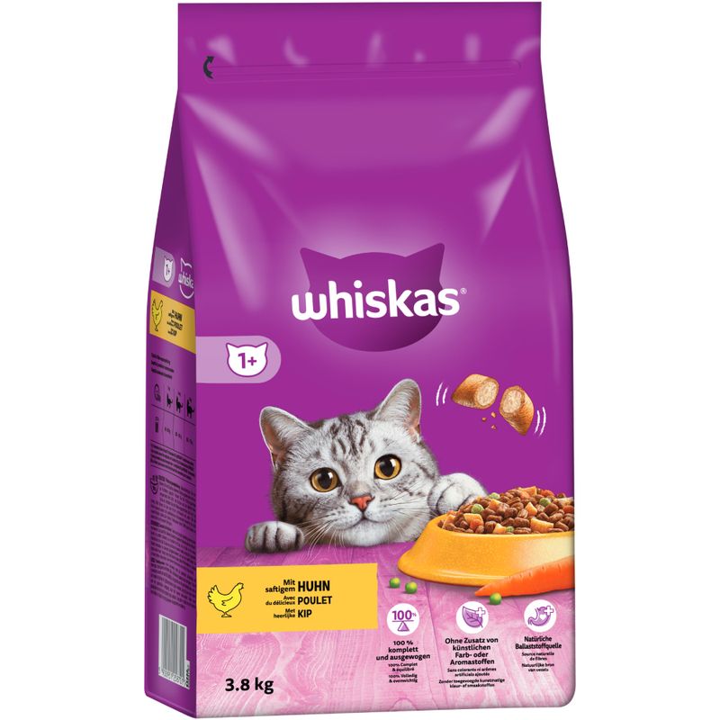 Whiskas 1+ Chicken 3.8kg