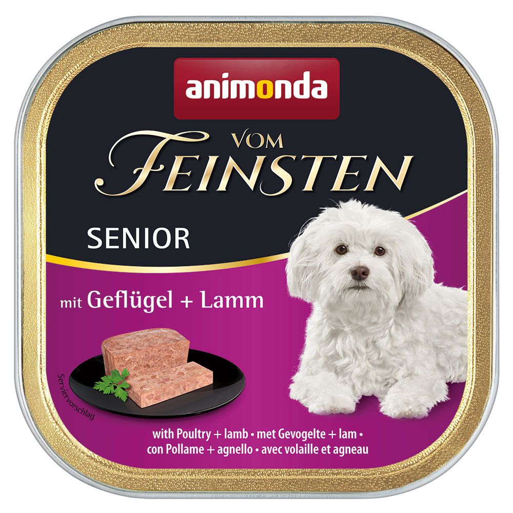 animonda vom Feinsten Senior 6 x 150g Poultry & Lamb